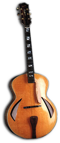 Custom Bacorn Advance Archtop Guitar