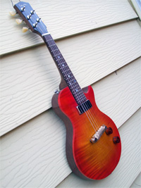 Cherry Sunburst 5 String Mandolin full